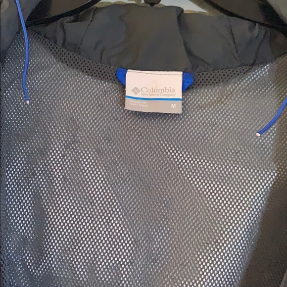 Blue Columbia Windbreaker - Picture 4 of 5